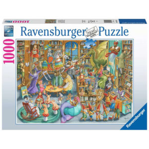 Ravensburger Midnight at the Library Toys at Play by Art by Ingrid 164554 1000 pieces jigsaw box