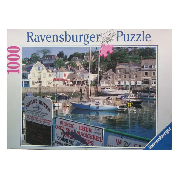 Ravensburger Padstow Harbour 15768 photographic 1000 pieces jigsaw box