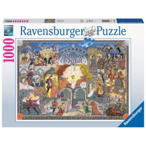 Ravensburger William Shakespeare's Romeo and Juliet by Peter Church 168088 1000 pieces jigsaw box