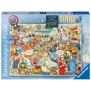 Ravensburger The Auction Best of British No 23 199433 1000 pieces jigsaw box
