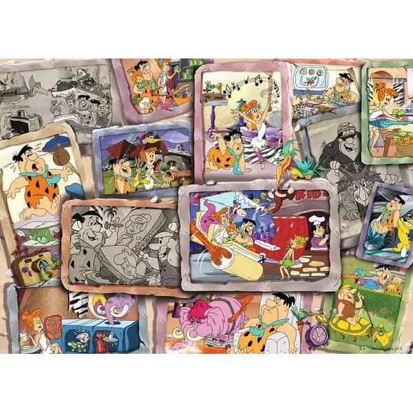 Ravensburger The Flintstones 16924 1000 pieces jigsaw image