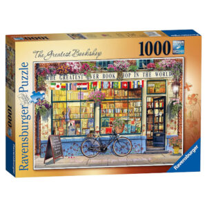 Ravensburger The Greatest Bookshop Garry Walton 153374 1000 pieces jigsaw box