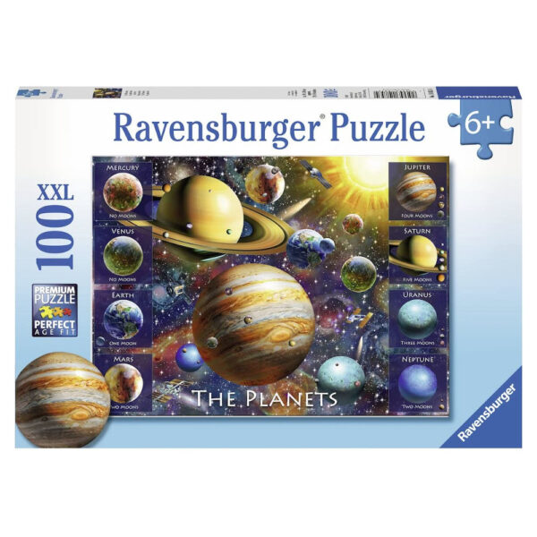 Ravensburger The Planets Space Montage by Adrian 108534 100XXL 6+ jigsaw box