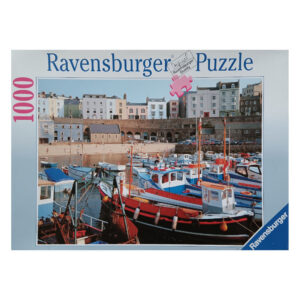 Ravensburger Town and Harbour at Tenby Edmund Nagele 156887 1000 pieces jigsaw box