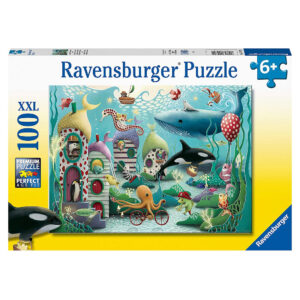 Ravensburger Underwater Wonders by Demelsa Haughton 129720 100XXL 6+ jigsaw box