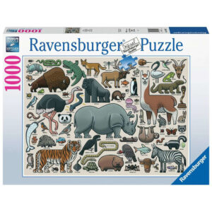 Ravensburger You Wild Animal 168071 1000 pieces jigsaw box