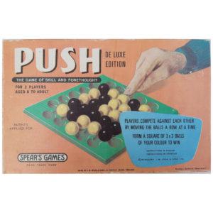 Spears Games Push 1977 Vintage Game Box