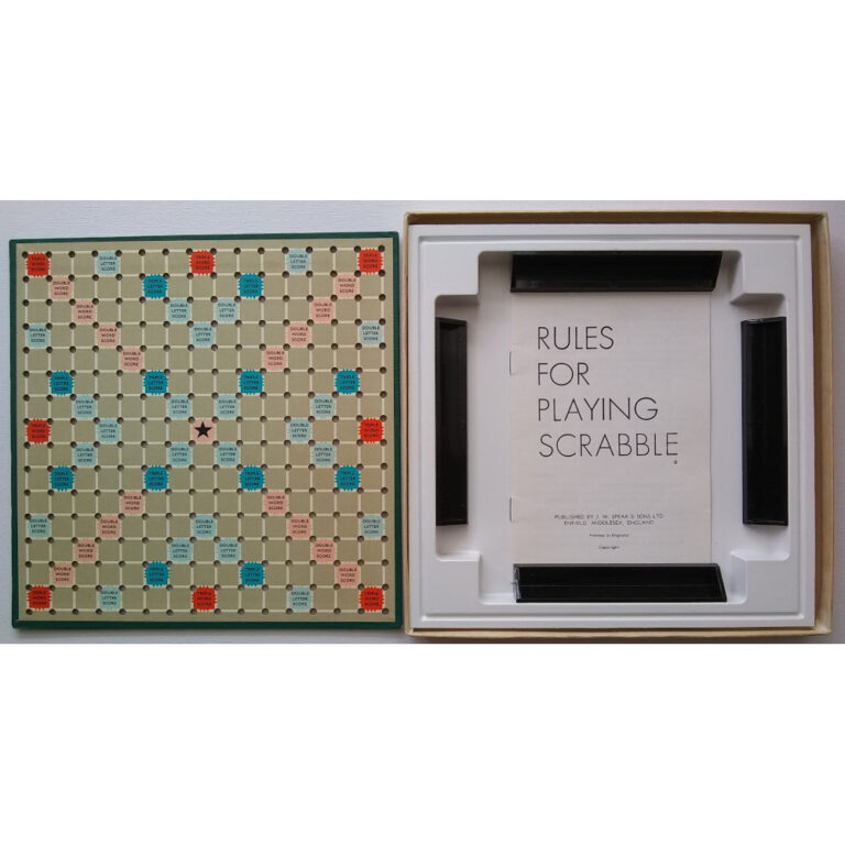 Travel Scrabble (?1950s) – Dab Hand Puzzles & Pastimes