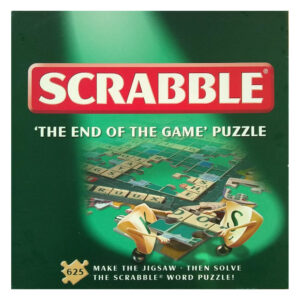 Tinderbox Games Scrabble The End of the Game Puzzle 20102 625 pieces jigsaw box