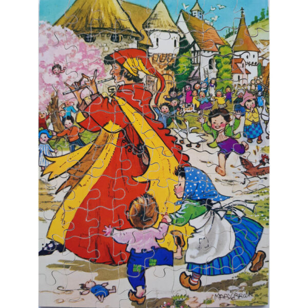 Victory The Pied Piper Fairy Tales Series 7220 Wooden Jigsaw Complete