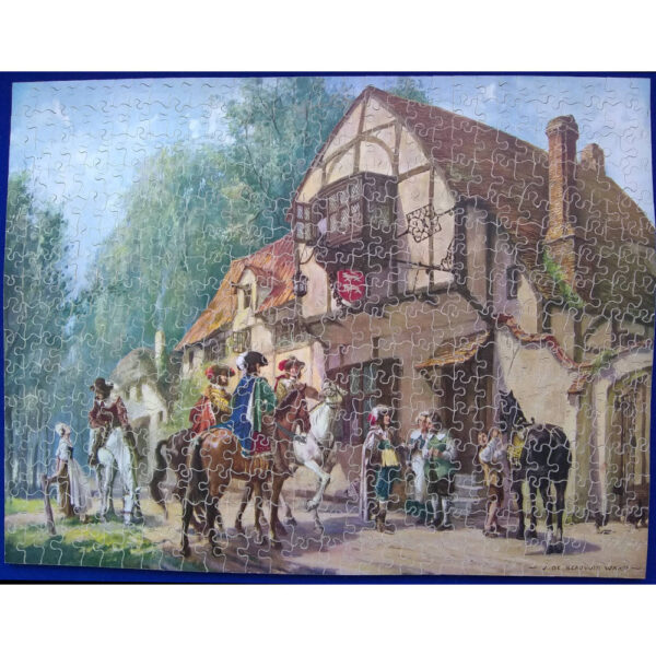 Victory The Unexpected Party About 500 Wood Pieces jigsaw complete