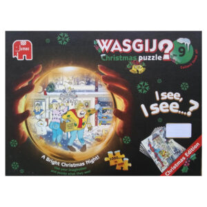 Wasgij Christmas Puzzle No 9 A Bright Christmas Night 1000 pieces jigsaw box