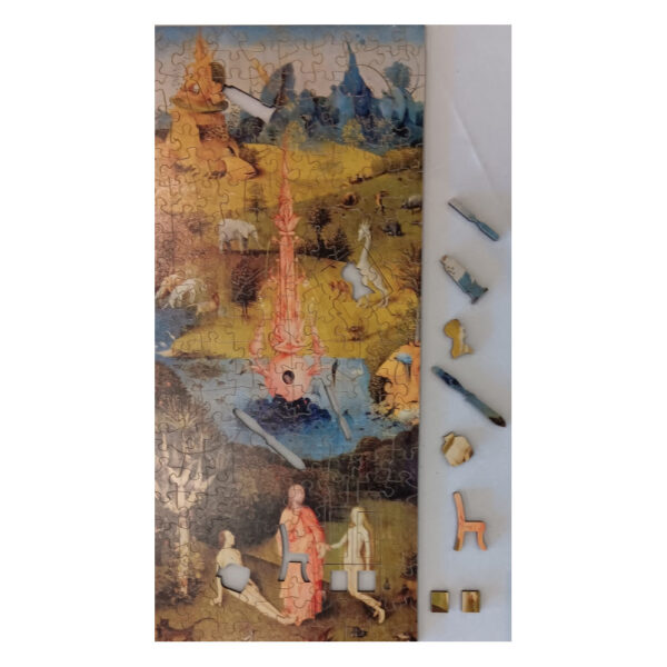 Wentworth The Garden of Earthly Delights by Hieronymous Bosch 250 pieces jigsaw WHIMSIES